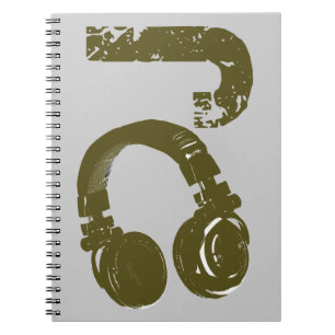 CADERNO ESPIRAL DJ - DJ