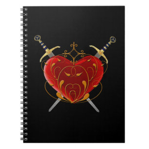 Caderno espiral do coração & dos punhais