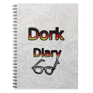 Caderno Espiral Do "diário Dork "