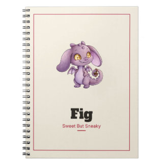 Caderno Espiral do Dragão Fig