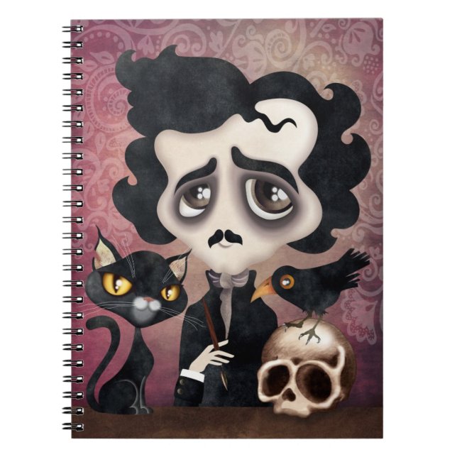 Caderno espiral do poeta de Edgar (Frente)