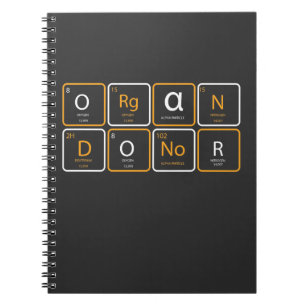 Caderno Espiral Doação de Órgãos Doação de Rins Saúde Médi