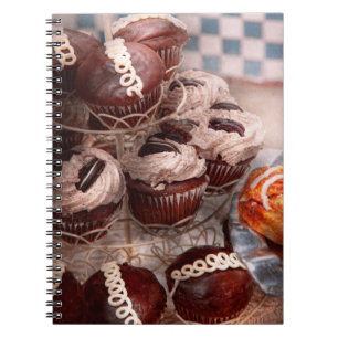 Caderno Espiral Doce - Cupcake - Montanha de cupcakes