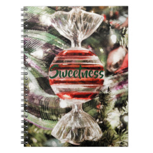 Caderno Espiral Doces do Natal