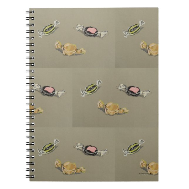 Caderno Espiral Doces e doces (Frente)