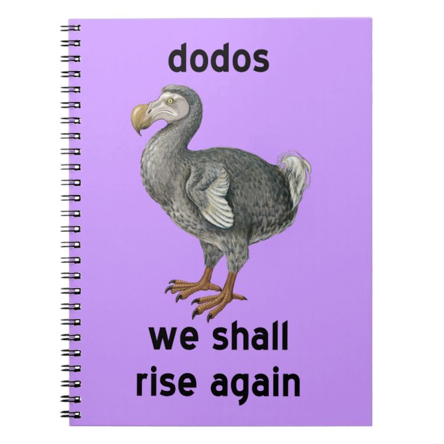 Caderno Espiral dodos (Frente)