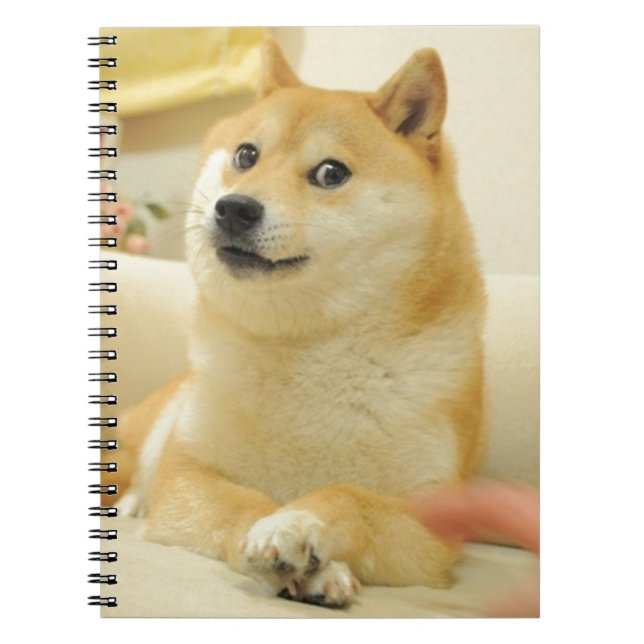 Caderno Espiral Doge (Frente)