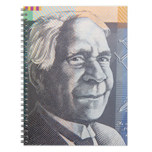 Caderno Espiral dólares australianos