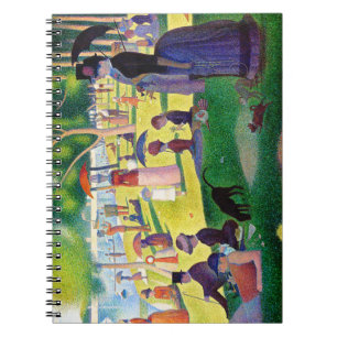 Caderno Espiral Domingo À Tarde Na Ilha De La Grande Jatte