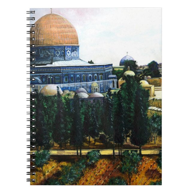 Caderno Espiral Domo da Rocha, Jerusalém (Frente)