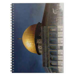 Caderno Espiral Domo personalizável da pintura Rock Inspirado