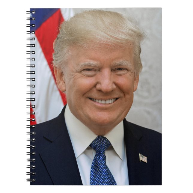 Caderno Espiral Donald Trump (Frente)