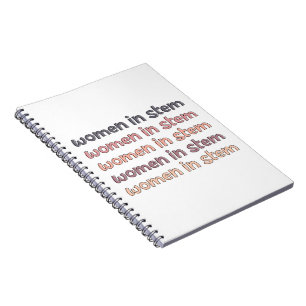 Caderno Espiral Donativos do Formando Stem Steminist
