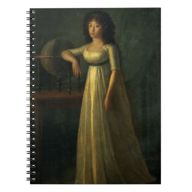 Caderno Espiral Donna Joaquina Tellez-Giron, filha do duque (Frente)