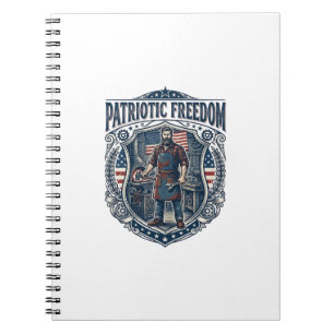 Caderno Espiral Dono de Pequeno Negócio Patriota