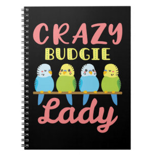 Caderno Espiral Dono do periquito de Lady Pet Pet Pet