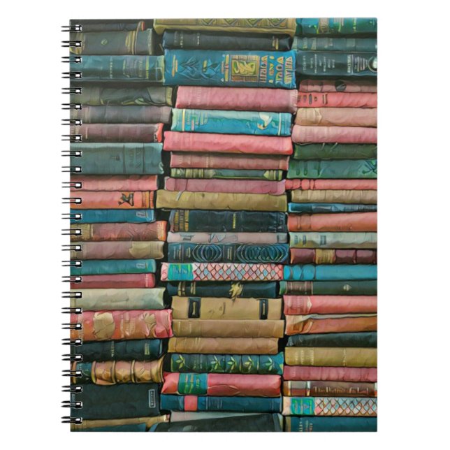 Caderno Espiral Dons bibliotecários para ela (Frente)