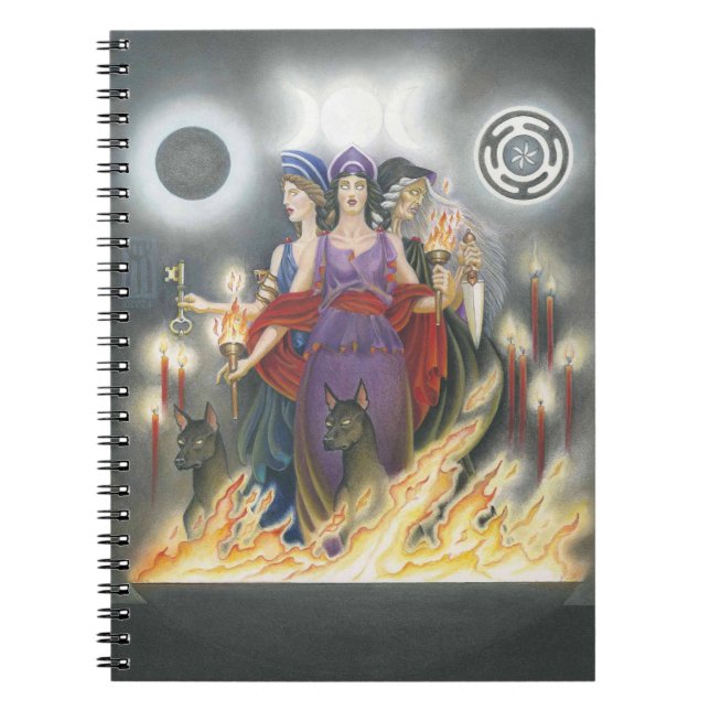 Caderno Espiral Donzela, Mãe, Velha (Frente)