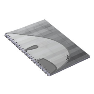 Caderno Espiral Dor monocromática
