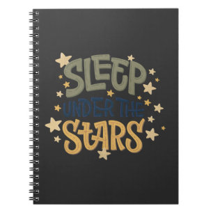 Caderno Espiral Dormir debaixo das estrelas