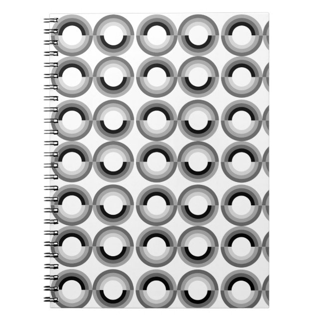 Caderno espiral dos arcos-íris do gótico (Frente)