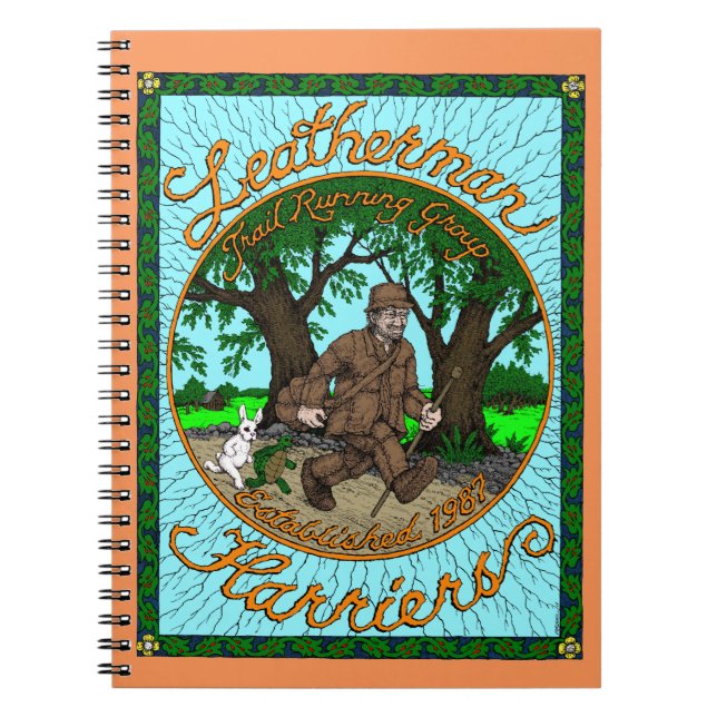 Caderno espiral dos Harriers de Leatherman (Frente)