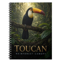 Dossel da Floresta Tropical de Tucano Vida Selvage