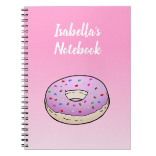 Caderno Espiral Doughnut Spiral Photo Notebook