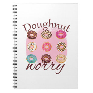 Caderno Espiral Doughnut Worry