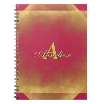 Dourada Glitter Viva Magenta Fab Nome Personalizad