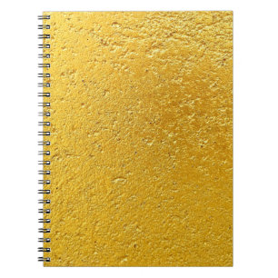 Caderno Espiral Dourado ou folha de fundo e textureabstrato
