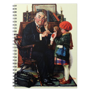 Caderno Espiral Doutor e a boneca