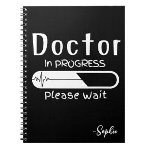 Caderno Espiral Doutor em Progresso