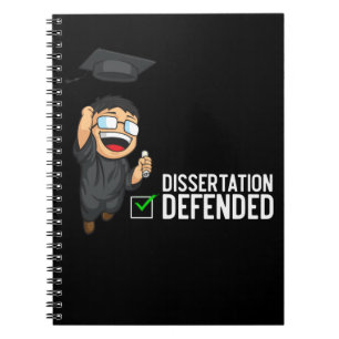 Caderno Espiral Doutorado em Defesa da Dissertação de Graduação Ph