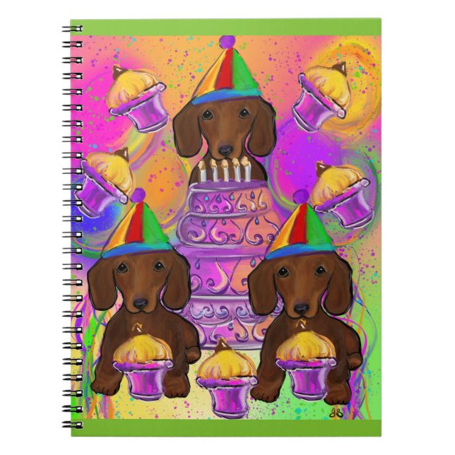 Caderno Espiral Dóxies Vermelhas (Frente)