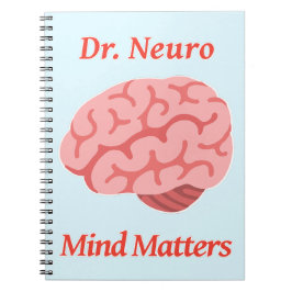 Caderno Espiral Dr. Neuro Mind Matters