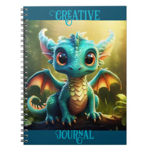 Caderno Espiral Dragão Bebê