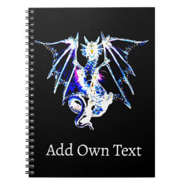 Caderno Espiral Dragão de Fantasia da Besta Marítima