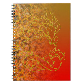 Caderno Espiral Dragão de Sun (linha)