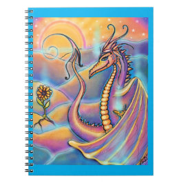 Caderno Espiral Dragão - Notebook de fantasia por renee L. Lavoie