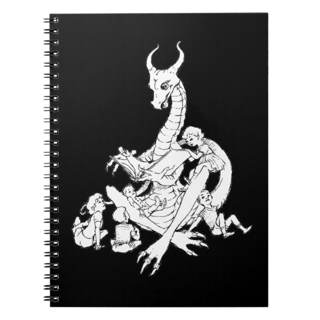 Caderno Espiral Dragão Storytime (Frente)