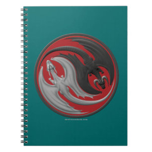 Caderno Espiral Dragão Yin-Yang