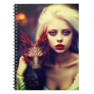 Caderno Espiral Dragon Lady