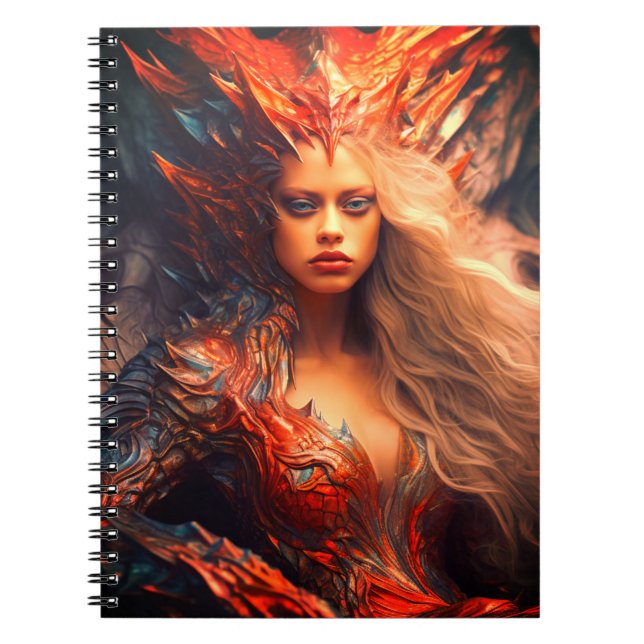 Caderno Espiral Dragon Lady (Frente)