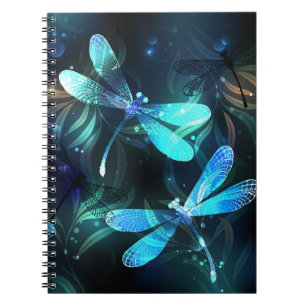 Caderno Espiral Dragonflies de lago