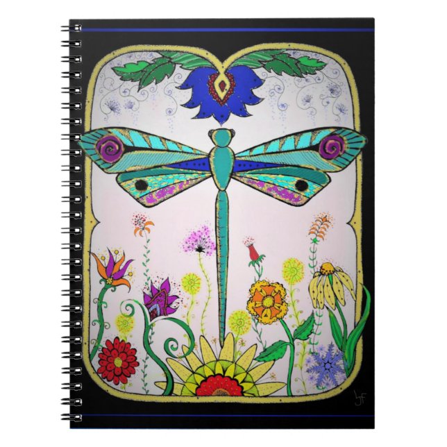 Caderno Espiral Dragonfly (Frente)