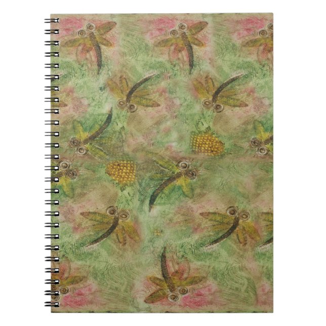 Caderno Espiral Dragonfly Cotton Candy (Frente)