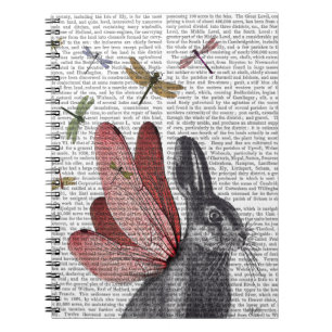 Caderno Espiral Dragonfly Hare