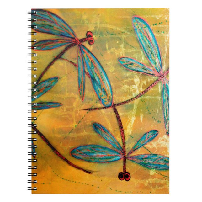 Caderno Espiral Dragonfly Haze (Frente)