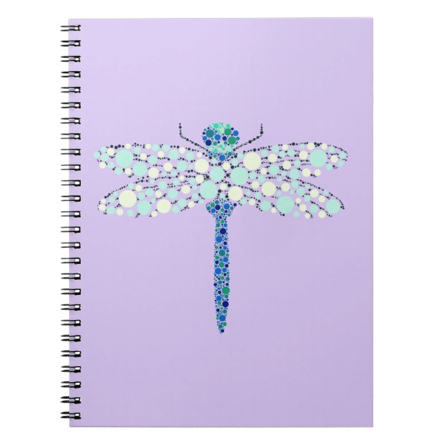 Caderno Espiral Dragonfly In Dots (Frente)
